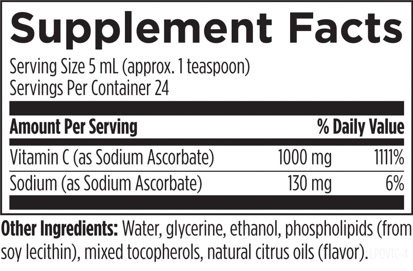 Liposomal Vitamin C