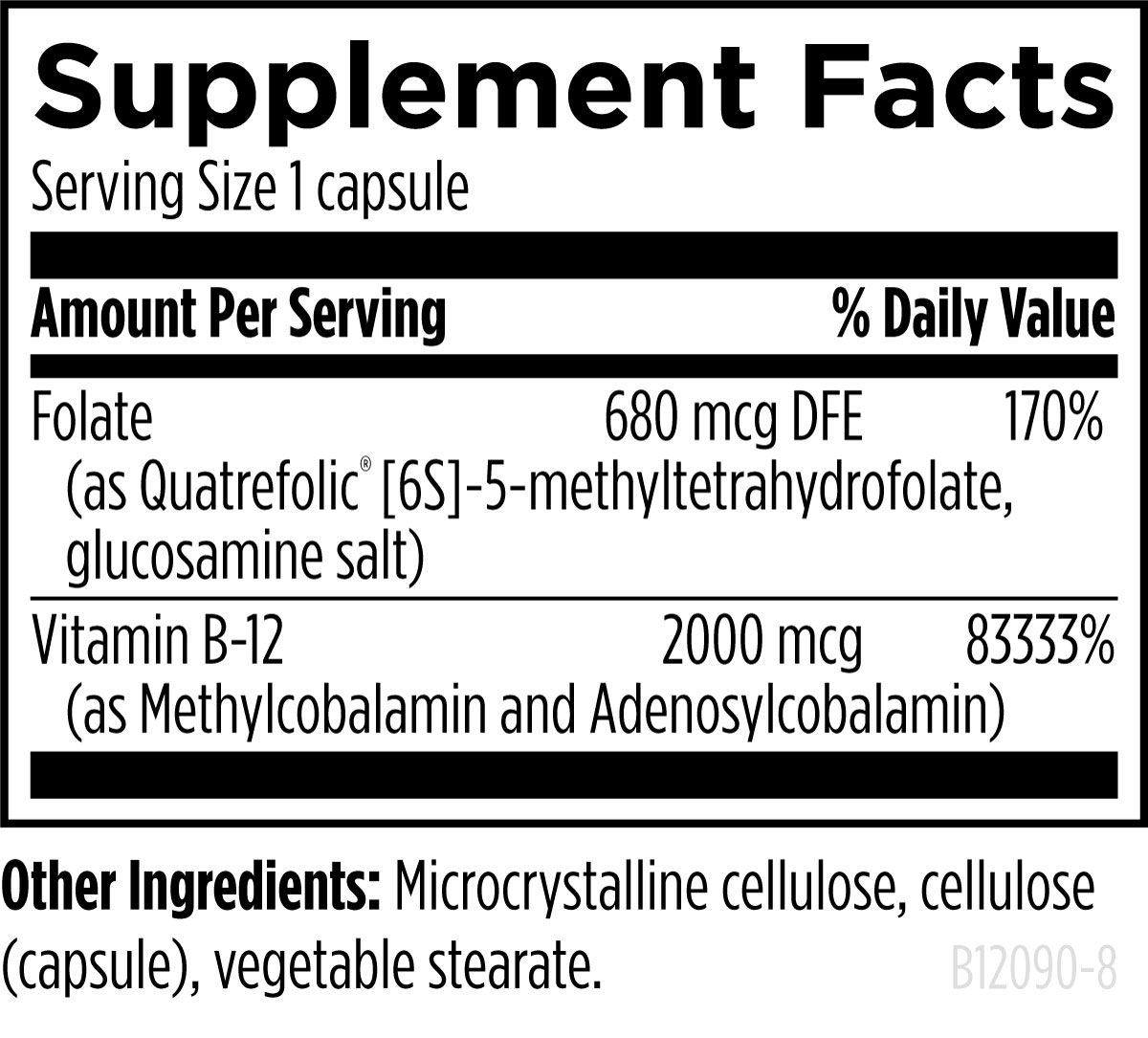 Ultra B12- Folate