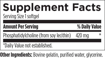 Phosphatidylcholine softgels