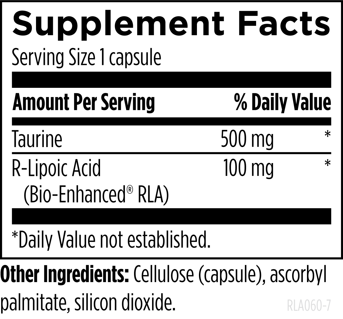 Stabilized R-Lipoic Acid Supreme